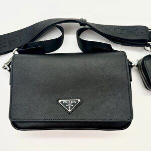 Prada Saffiano leather shoulder bag